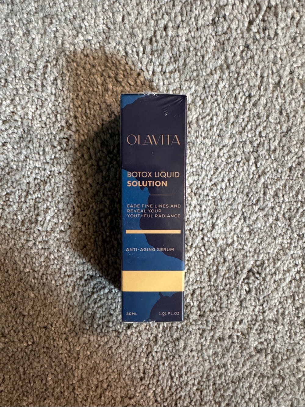 Olavita Navy and Yellow Botox Liquid Anti-Aging Serum